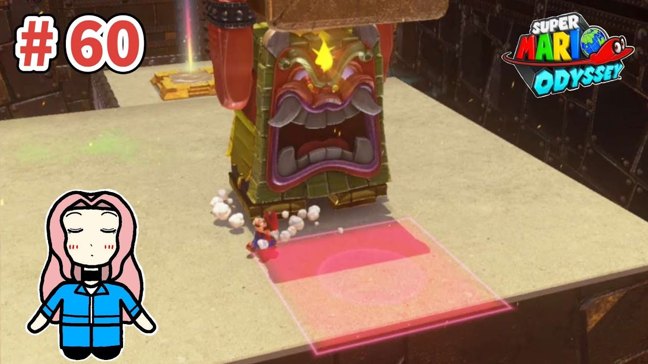 【スーパーマリオ オデッセイ】クッパの国のマリオと ありす #60