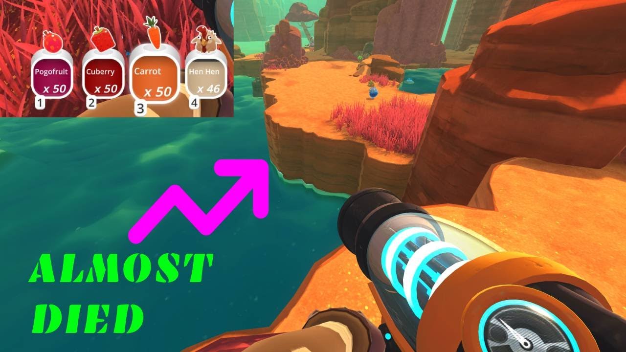 I Barely Escaped Death!! |Slime Rancher #7|