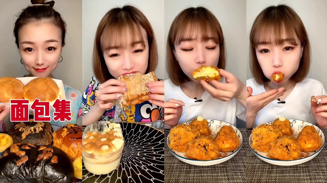 Assorted desserts | Kwai mukbang ASMR | yang neng neng
