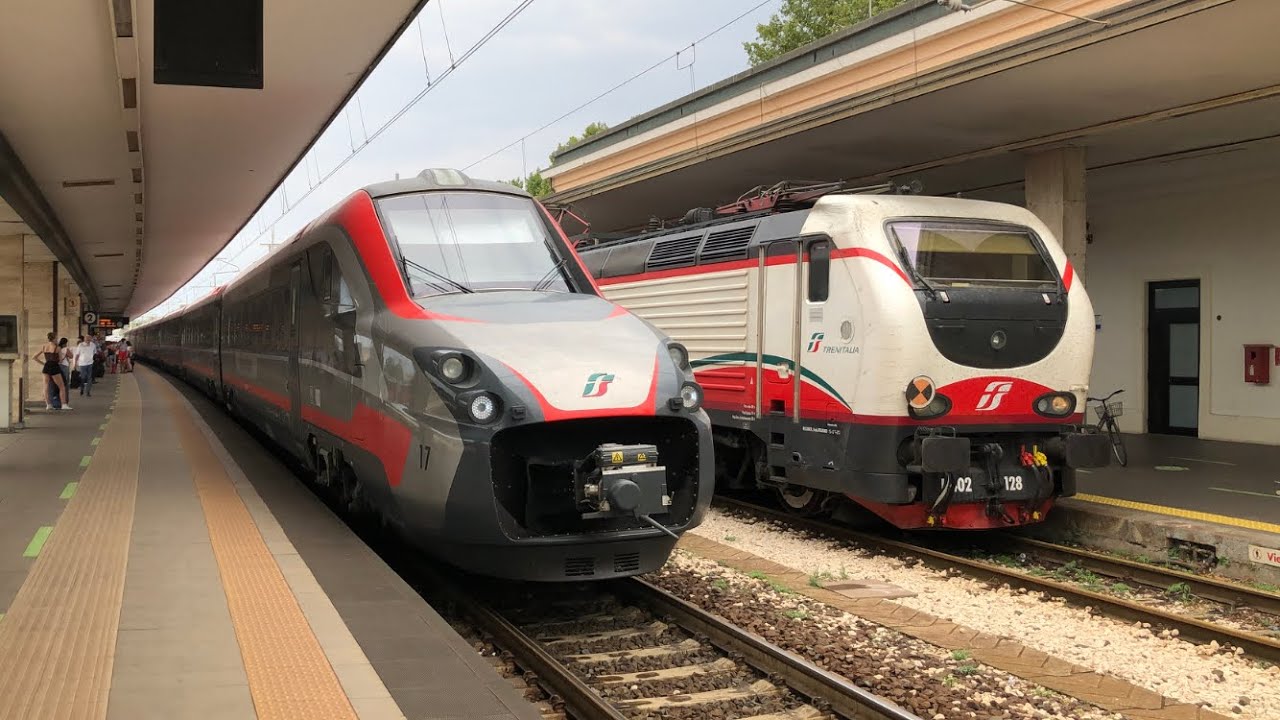 FRECCIARGENTO, FRECCIABIANCA, ITALO E TRENI MERCI IN ARRIVO E PARTENZA ALLA STAZIONE DI RIMINI!