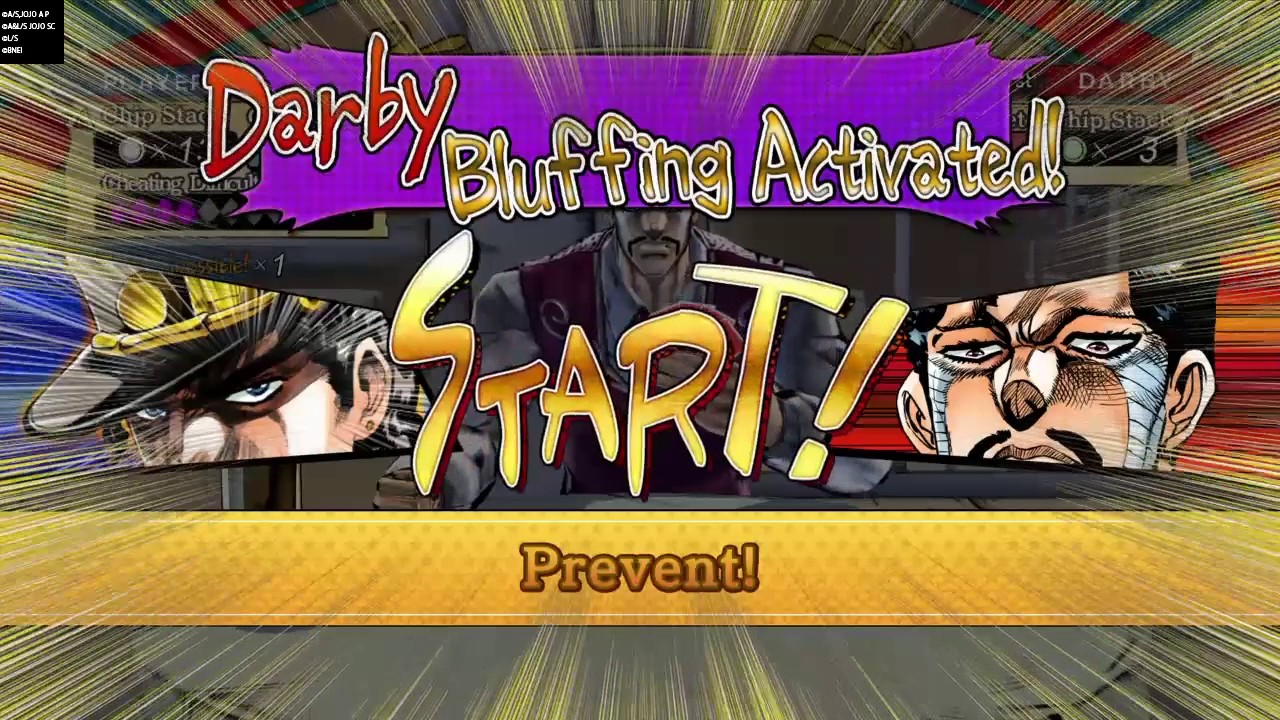 Playing Poker with Darby for Jolyne's Soul