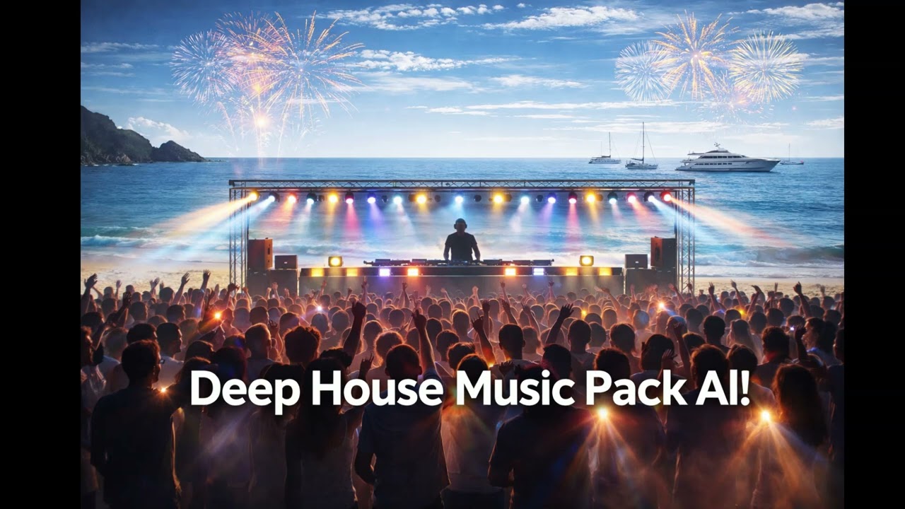 AI Deep House Music Mix 1.5H, Deep House AI Mix 90 Minutes, Deep House Music Pack AI