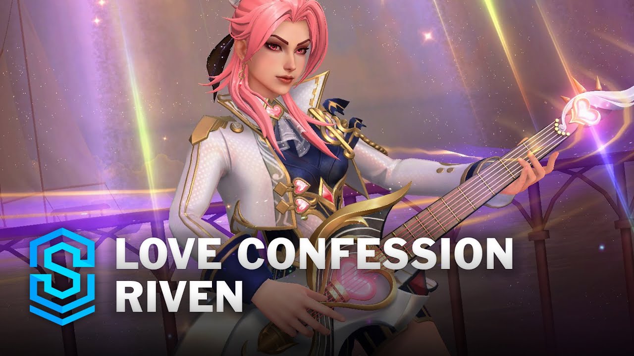 Love Confession Riven Wild Rift Skin Spotlight