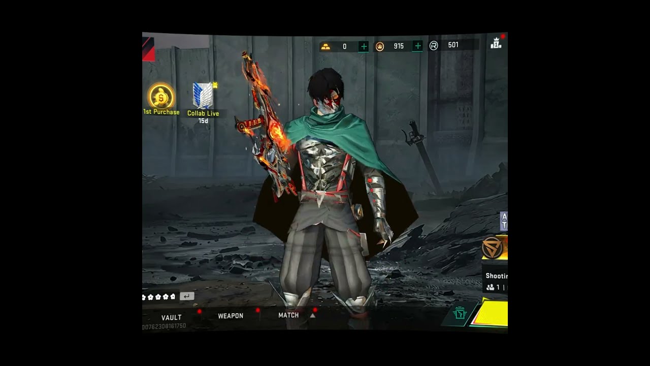 ATTACK ON TITAN PART3 SKIN IS HERE 🤯🔥!! #BloodStrike