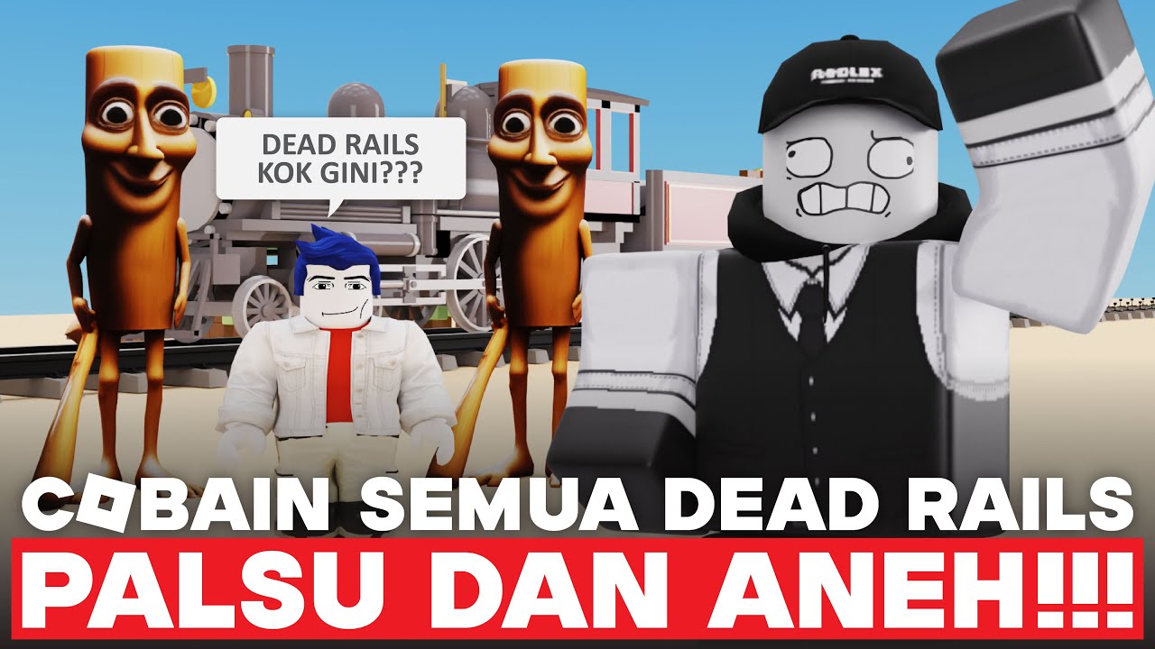 MABAR BARENG AKUBOCIL COBAIN SEMUA GAME DEAD RAILS PALSU???