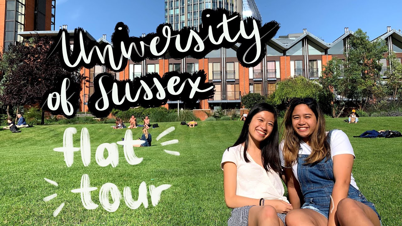 University of Sussex (flat tour, first day) - Study Abroad Vlog 1