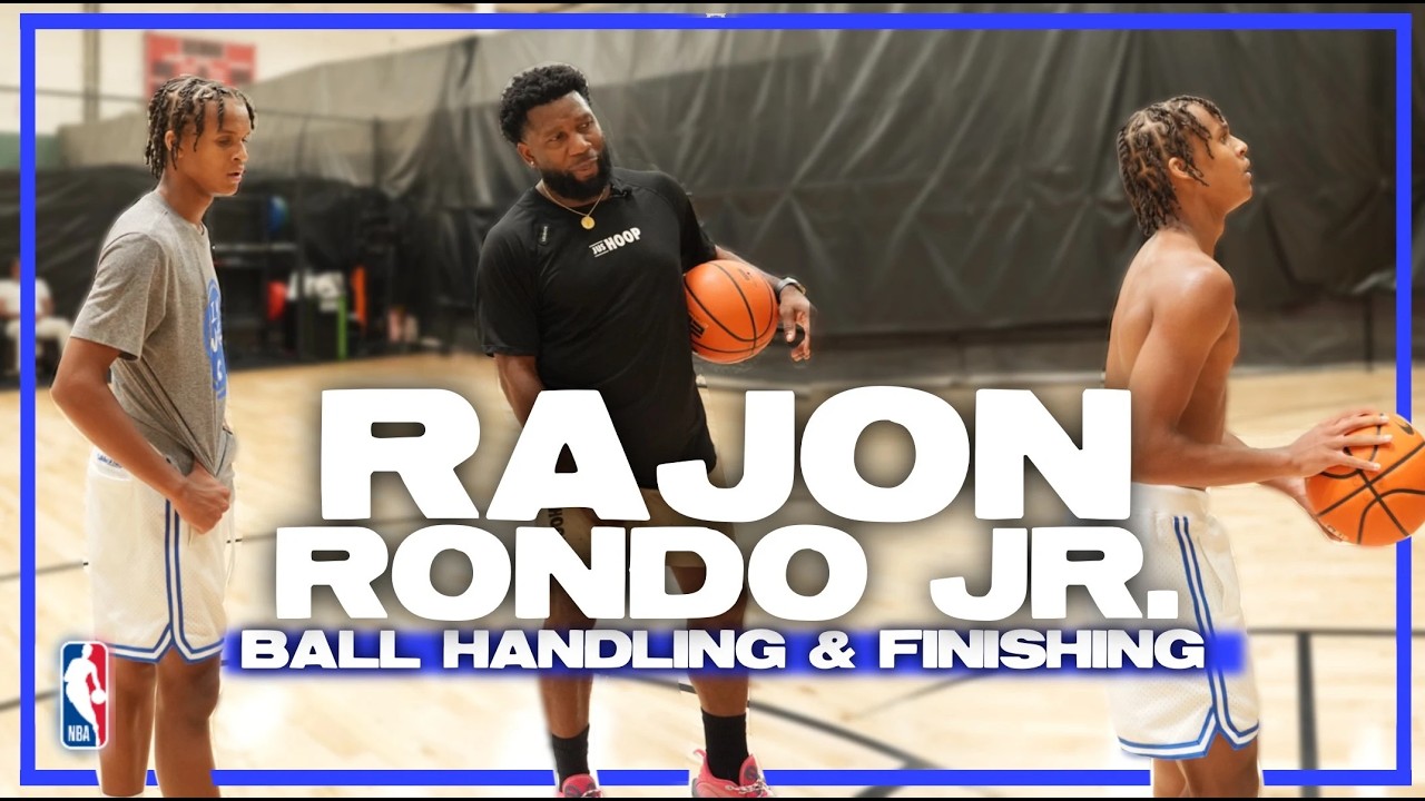 Rondo Jr. Cookin’ in the Lab — Handles + Finishing Workout 🔥