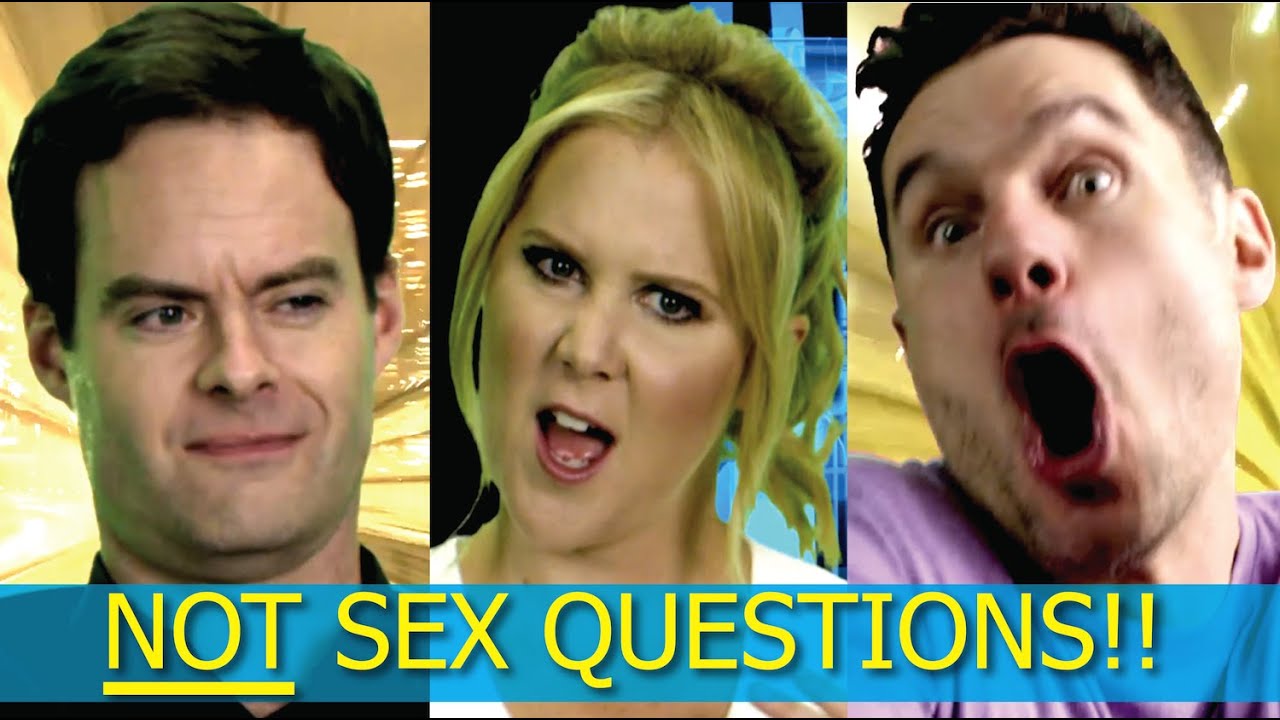 NOT SEX QUESTIONS!! w/Amy Schumer and Bill Hader of Trainwreck