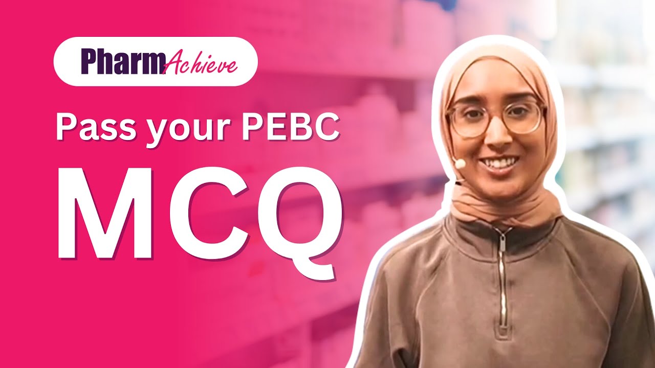 Pass your PEBC MCQ with PharmAchieve