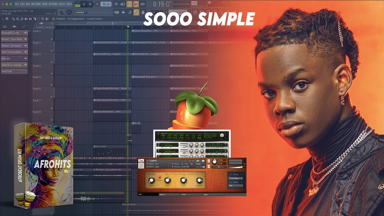 How To Make Afrobeats (Ckay, Rema, Omah Lay) | Fl Studio 20 Tutorial