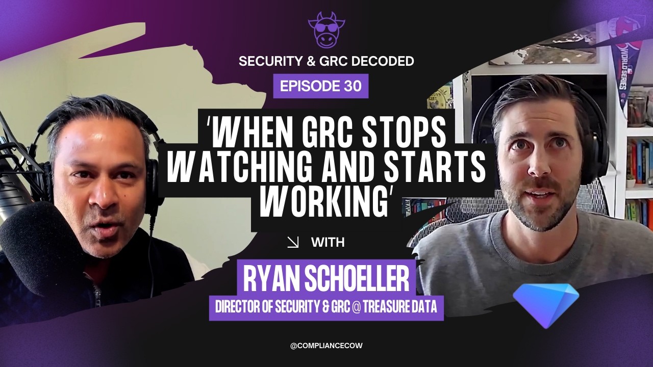When GRC Stops Watching and Starts Working with Ryan Schoeller