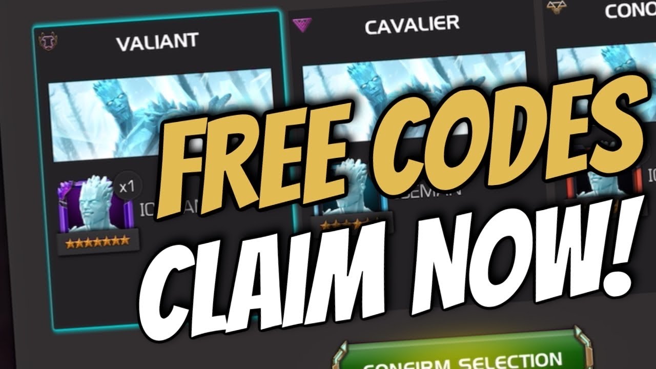 All FREE Promo Codes in MCOC 🔥 7★ Iceman!