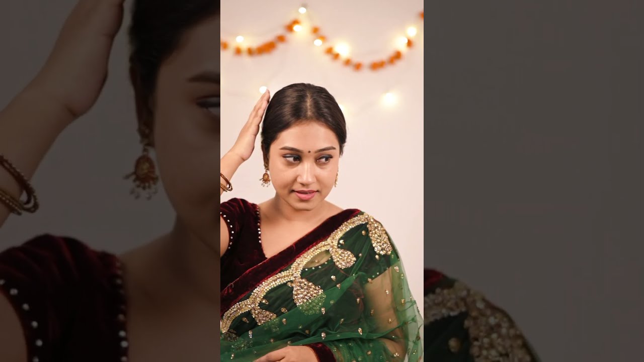 Wedding Bun Hairstyle With Just 1Clip