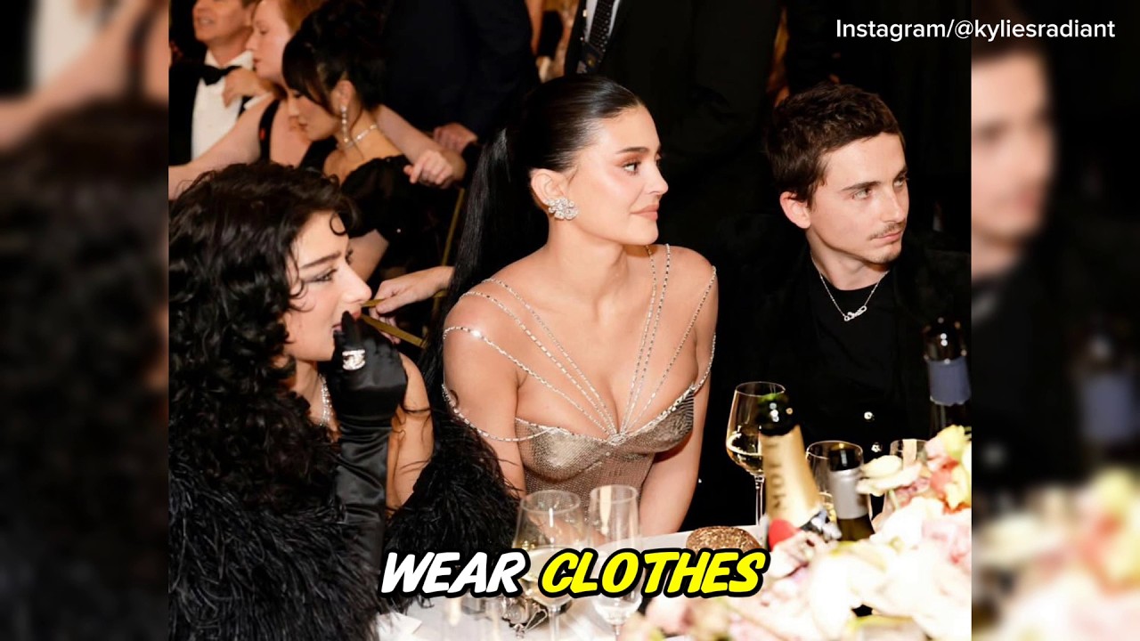 Timothée Chalamet Finally Breaks Silence and Reacts to Kylie Jenner’s CRAZY Red Carpet Look