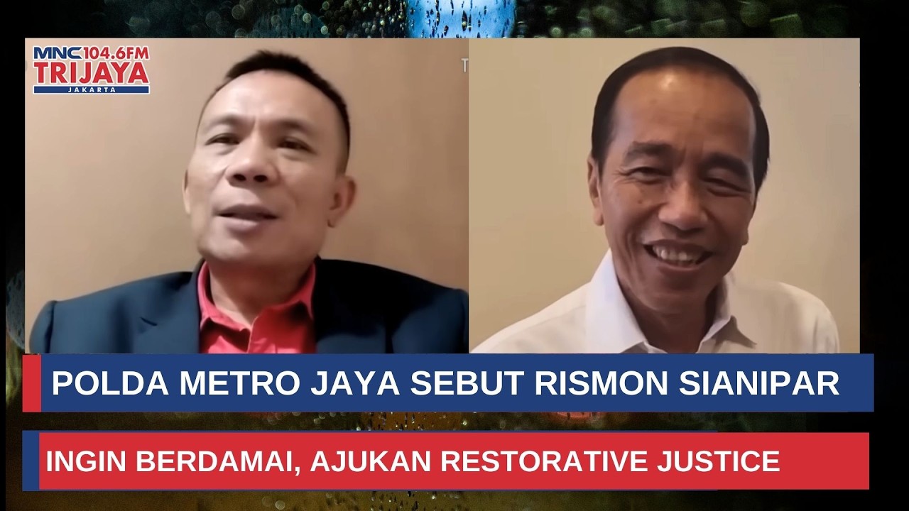 Rismon Sianipar Ajukan Perdamaian dalam Kasus Ijazah Jokowi | Trijaya Update