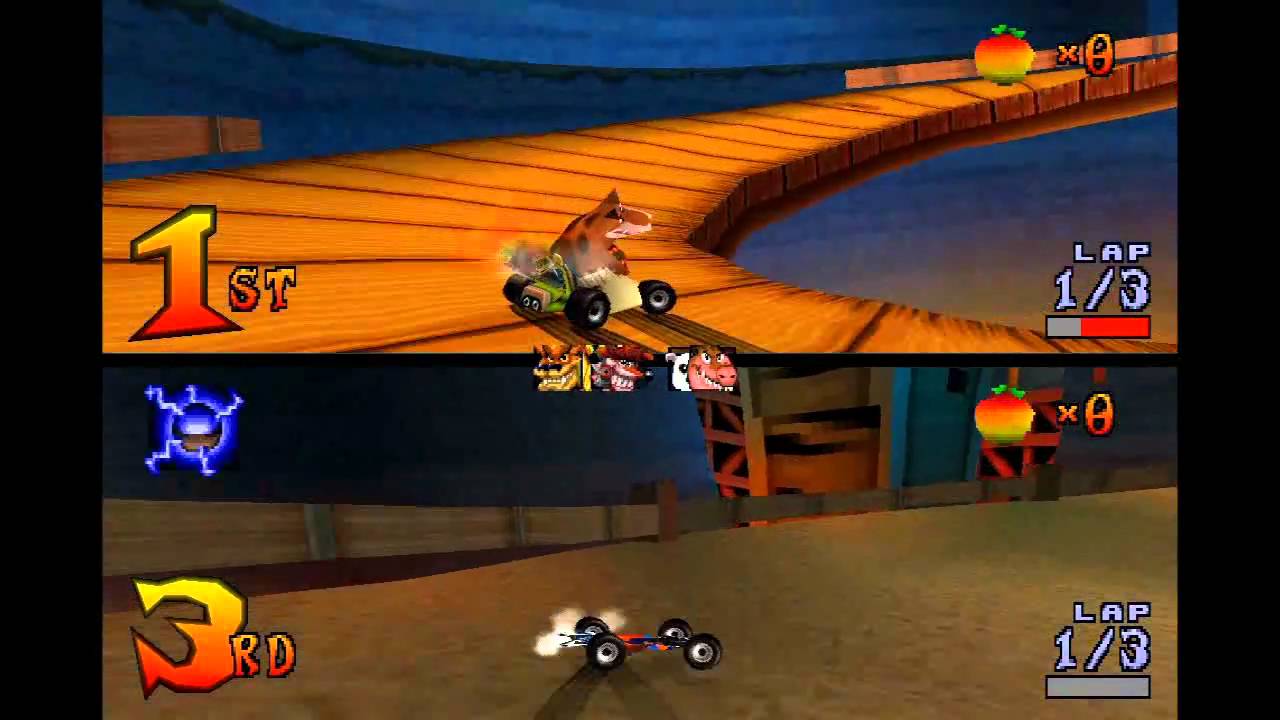 2-Player Crash Team Racing Races Part 5