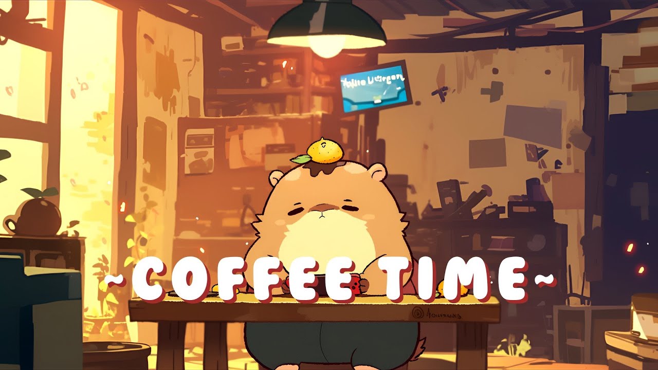 Capybara Music Corner - Peaceful Music for Your Soul ~ Soothing Ambiance ~ 🌸 ☕ | Focus Helper