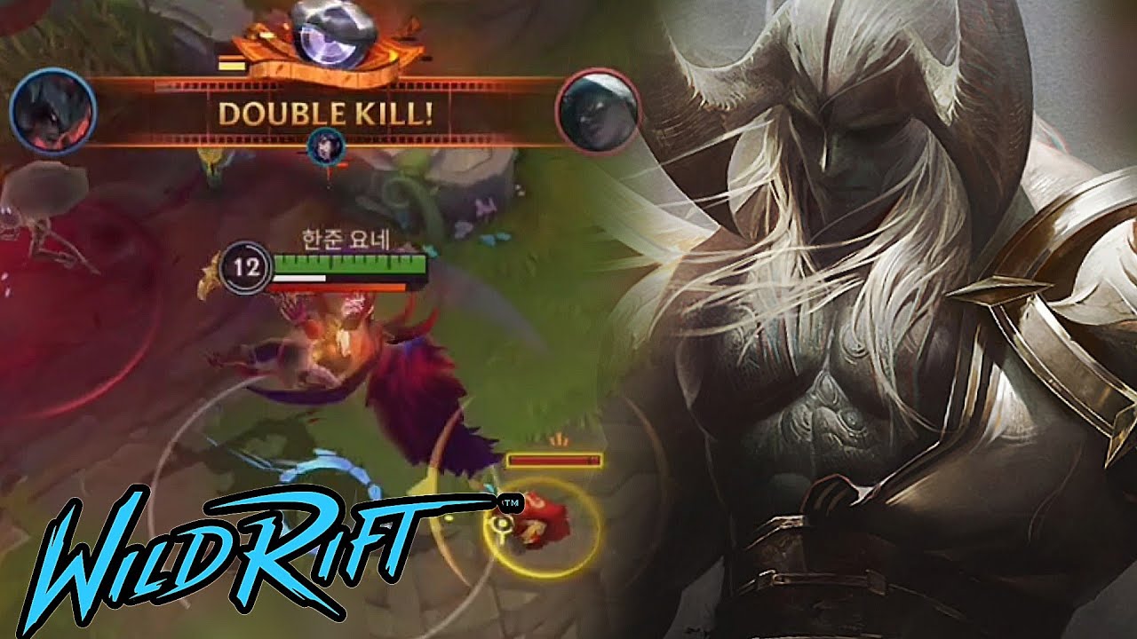 Wild rift Aatrox destroy top lane carry MVP - Aatrox vs wukong baron lane season 17