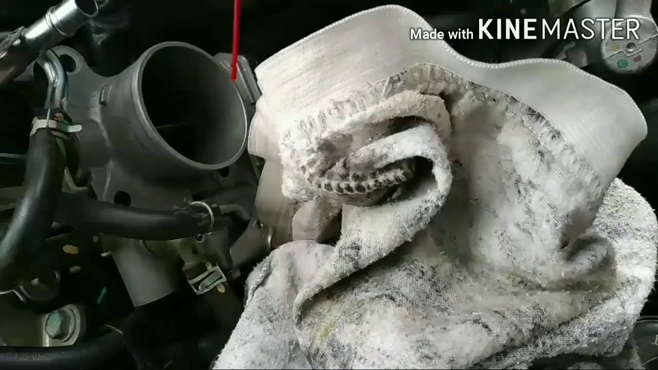 How to clean the throttle body (honda city 2010)
