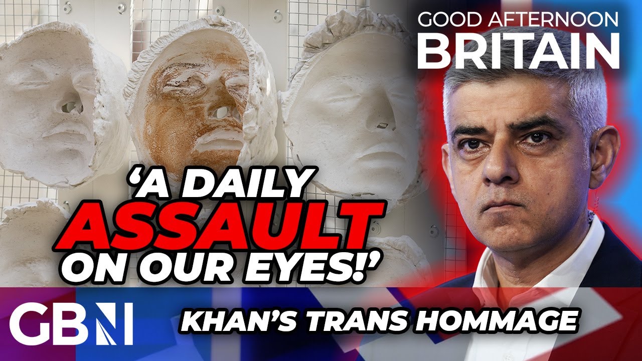 'An ASSAULT on our eyes!' Sadiq Khan SLAMMED for 'FORCING' trans madness on Brits with new artwork