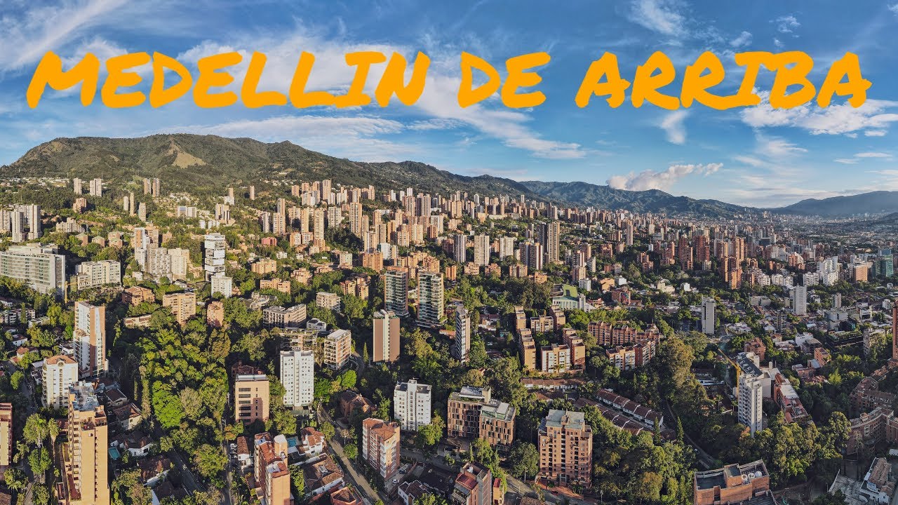 Medellin From Above || Medellin De Arriba || 4K DJI Mavic Air 2