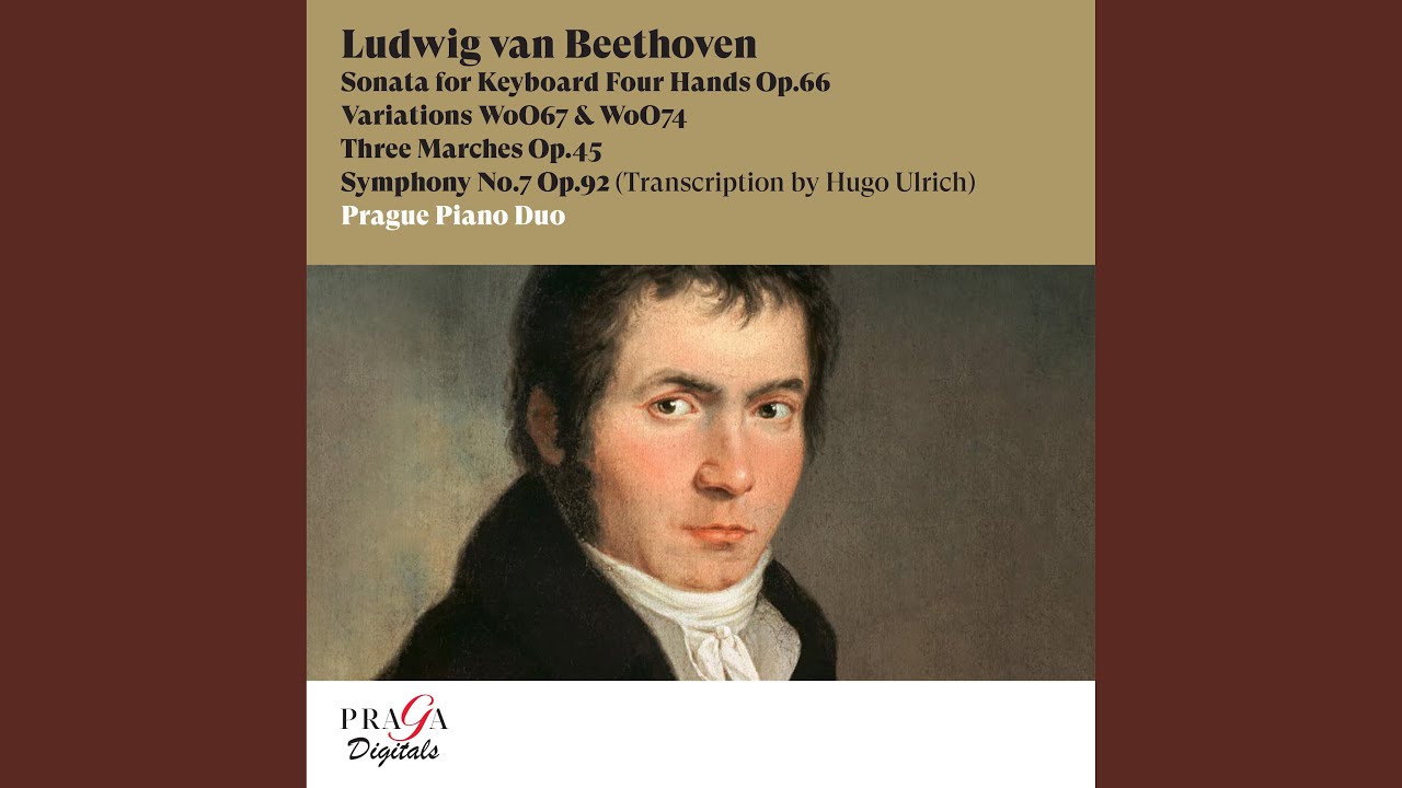 Symphony No. 7 in A Major, Op. 92 (Arr. for Piano Duet by Hugo Ulrich) : III. Scherzo: Presto -...