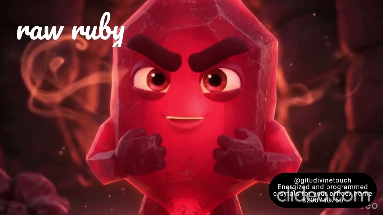 Raw ruby for energizing east of your home | Purchase energized and programmed crsytals from Divine T