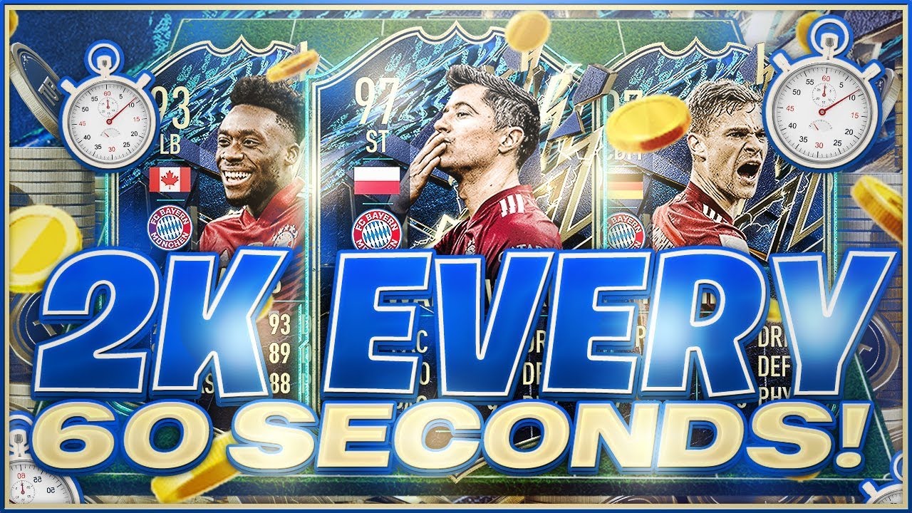 OMG! 2K EVERY 60 SECONDS FIFA 22 BEST TRADING METHOD (FIFA 22 SNIPING FILTERS & FLIPPING)