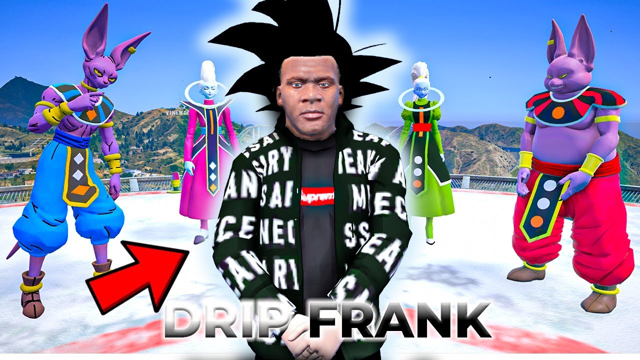 Franklin Become DRIP GOKU The Strongest In The MULTIVERSE in GTA 5 | SHINCHAN and CHOP