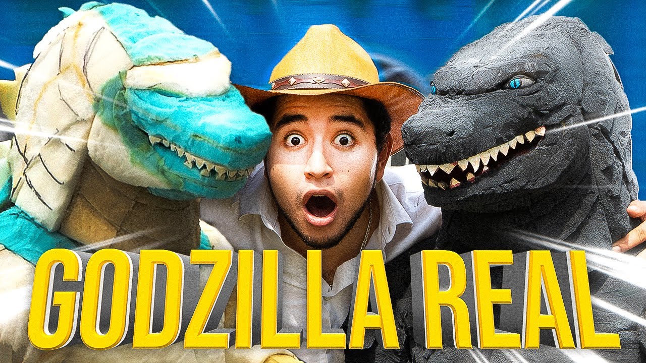 HICIMOS UN TRAJE DE GODZILLA REAL🔥- ZAID CÓRDOVA