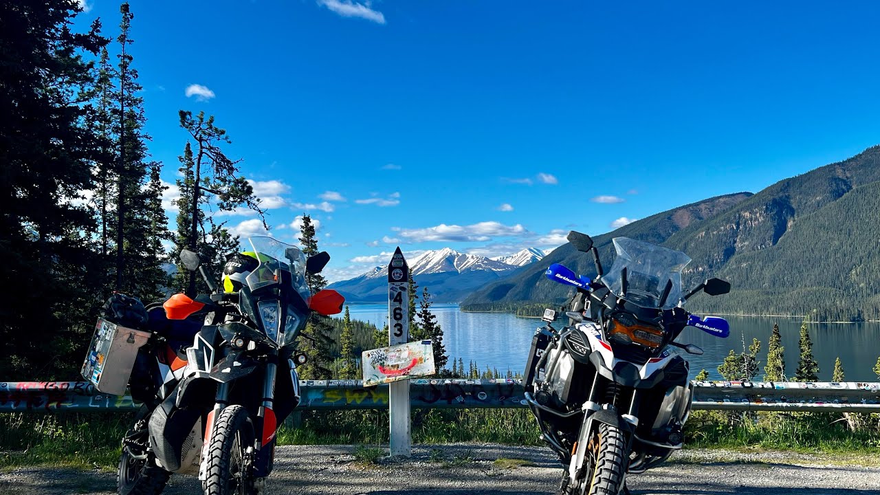 Dori and Mark: Scotland, England, BC, Yukon, Alaska, France and Belgium on our motorcycles