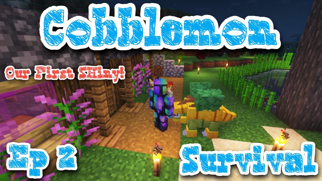 I Found a SHINY Pokémon in Cobblemon?! (Insane Luck!)