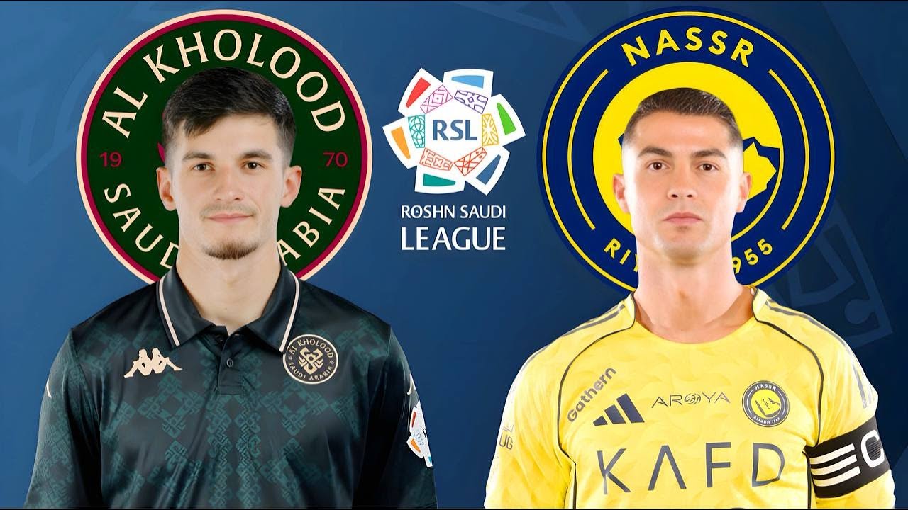 AL NASSR vs AL KHOLOOD | CRISTIANO RONALDO TITULAR | Liga Saudi