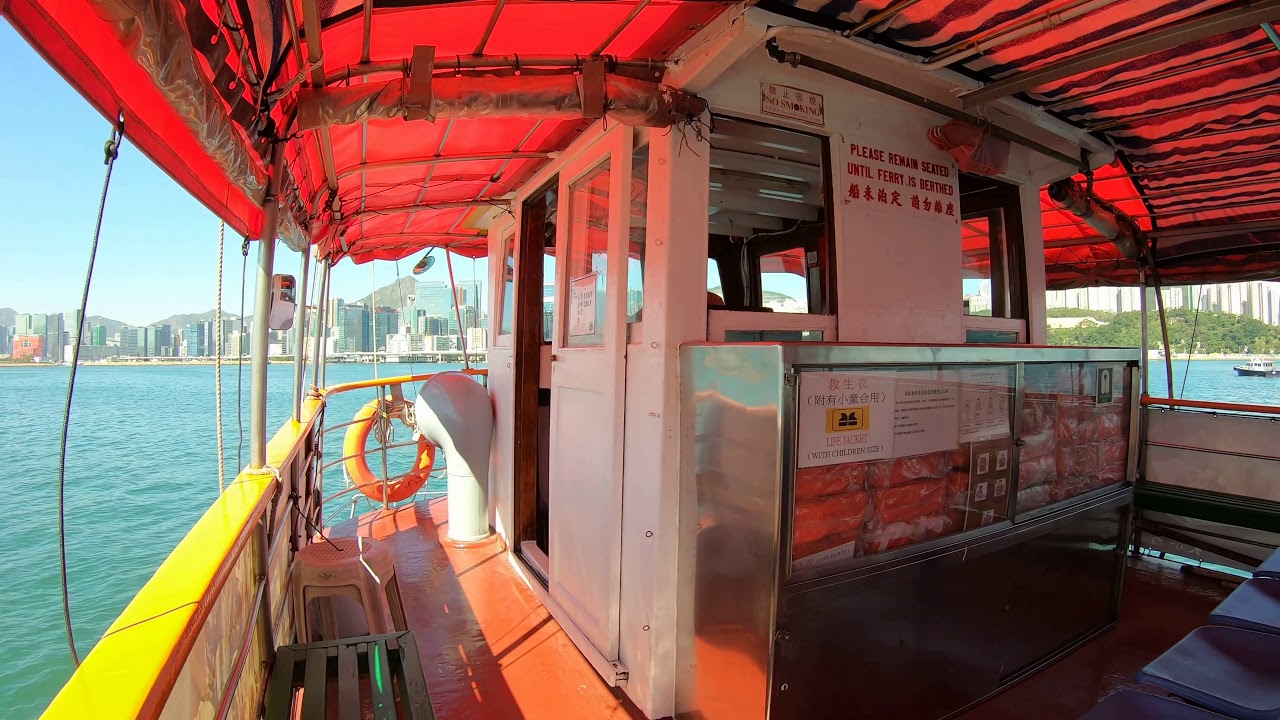 2018-Oct-29【香港記錄】#HongKong4K #HongKongWalk #珊瑚海小輪 Coral Sea Ferry @ 西灣河 Sai Wan Ho ➜ 觀塘 Kwun Tong
