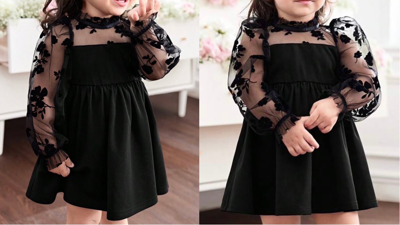 Stylish Party Wear Baby Frock | Easy Cutting & Stitching Tutorial | DIY Designer Dress