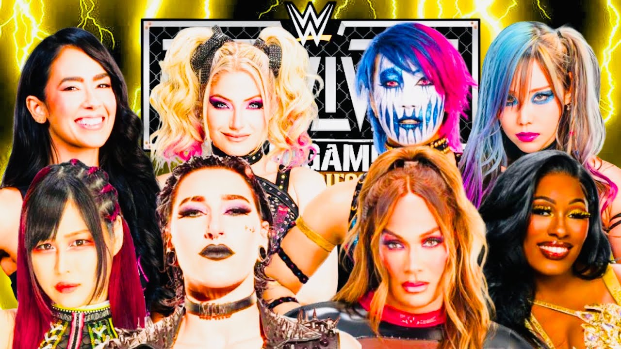 WWE 2K25 - Team Rhea Ripley VS Team Nia Jax - Women's War Games Match