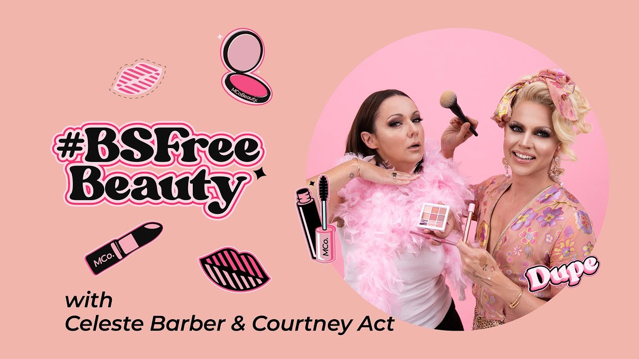 Glam Drag Queen Transformation Featuring Courtney Act  & Celeste Barber 🤩🌈