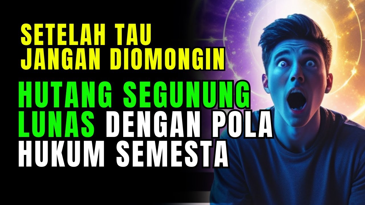 HUTANG LUNAS DENGAN HUKUM SEMESTA
