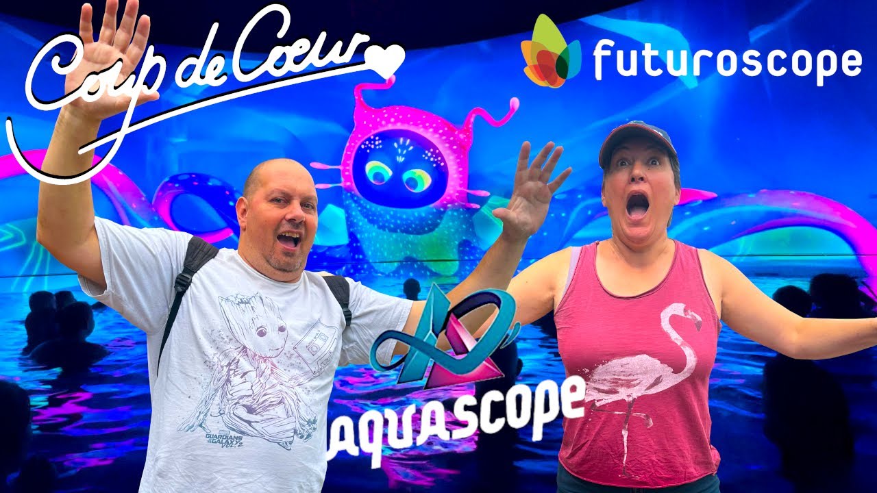 DECOUVERTE COMPLETE DE L'AQUASCOPE AU FUTUROSCOPE - PISCINES - TOBOGGANS - PISCINE ENFANTS
