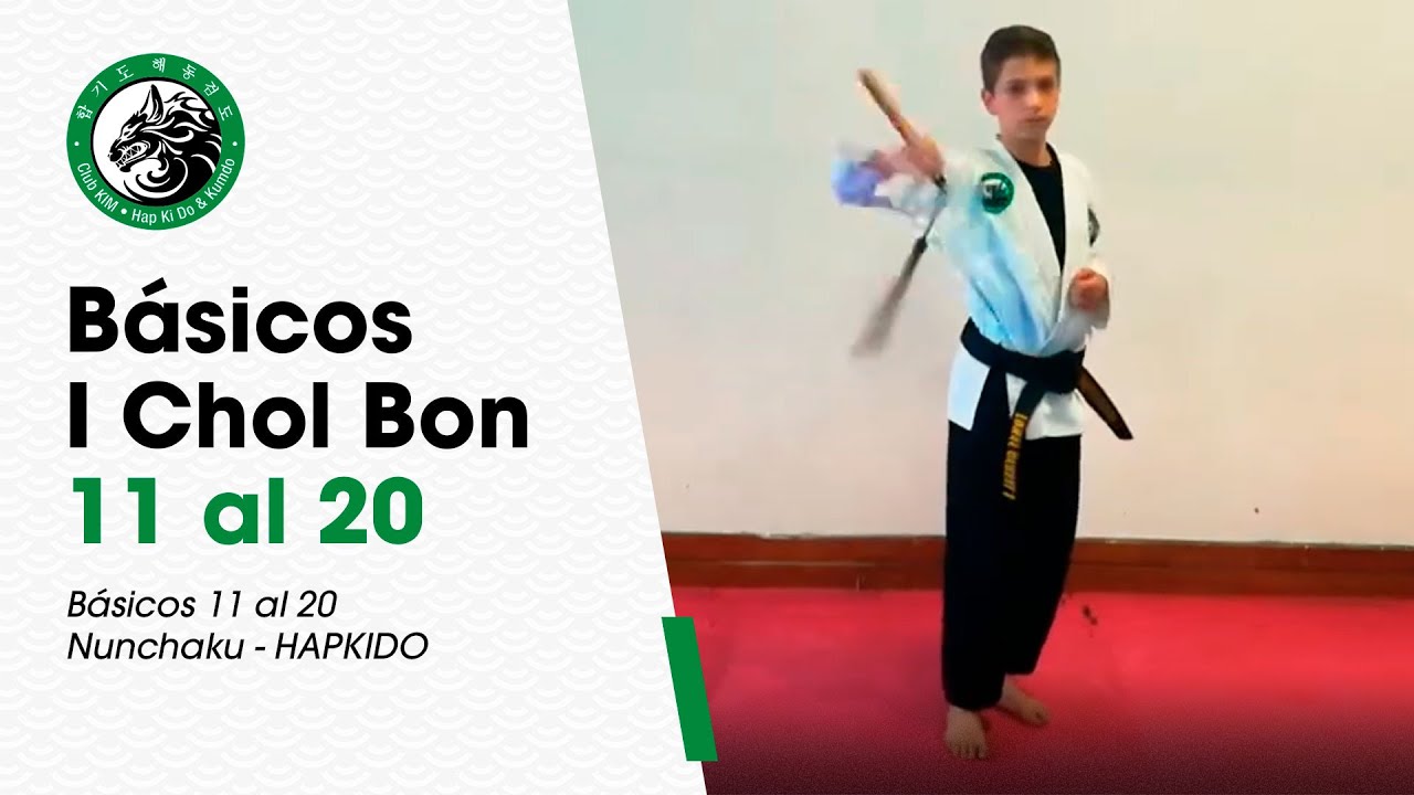 🤛🏻 Básicos de Nunchaku | Básicos 11 - 20 | Hapkido | Artes Marciales