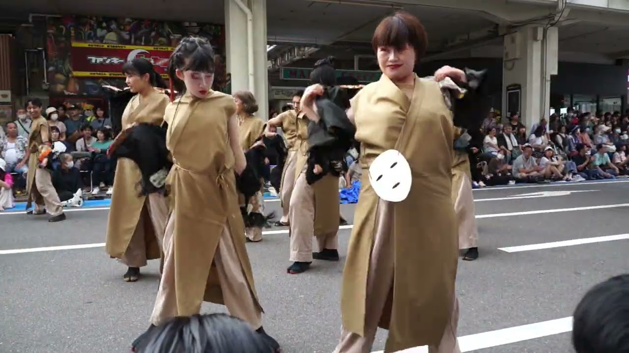 20250914　にいがた総おどり　万代十字路　響