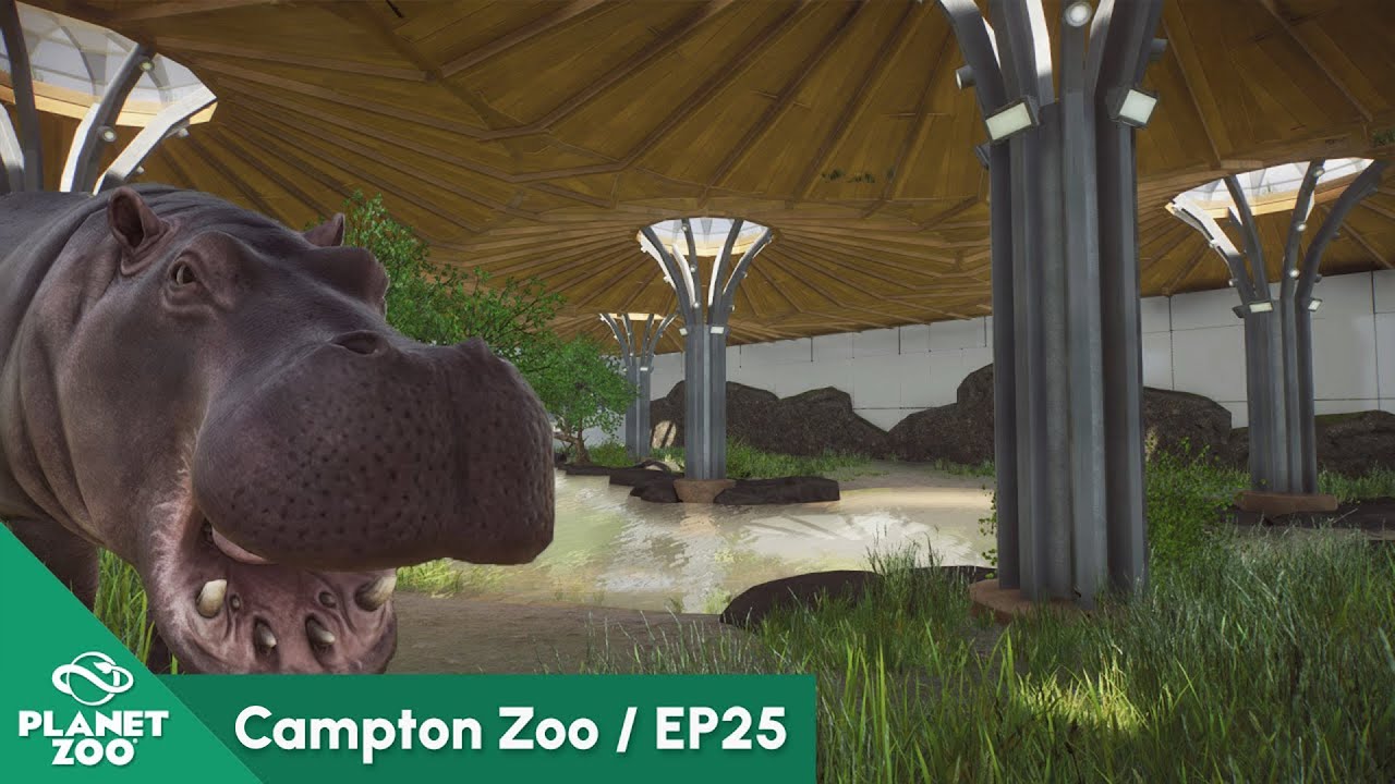 Hippopotamus Habitat | Campton Zoo EP25 | Planet Zoo