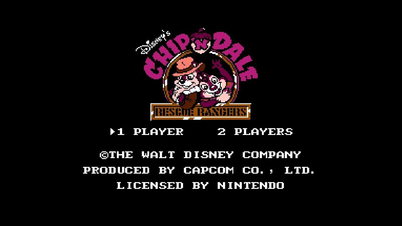 Полное прохождение Чип и Дейл (Chip 'n Dale Rescue Rangers) nes