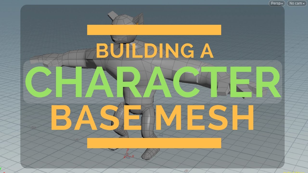 Modeling 3D Characters | Building a Base Mesh for a Character in Houdini 16