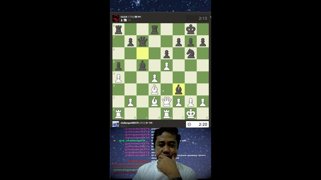 Practice Chess Game: January 16, 2026