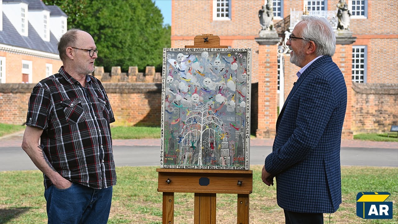 Preview: 1984 Howard Finster Painting  | Colonial Williamsburg, Hour 1 | ANTIQUES ROADSHOW | PBS