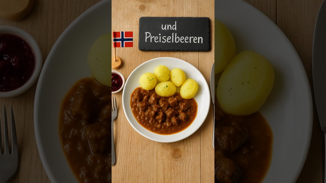 Menü Vorschlag Nr. 99 Elchgulasch mit Salzkartoffeln (KI erst) 