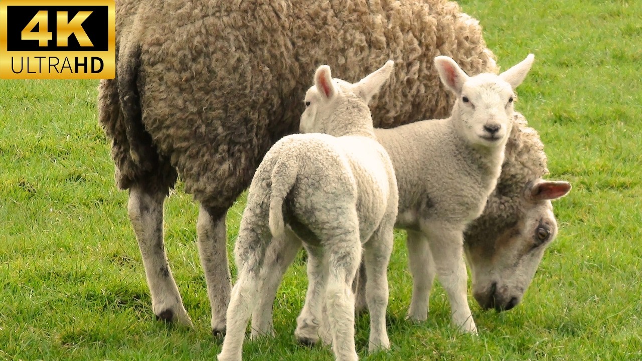 Relax with 4K Farm Animals and Discover the Calm