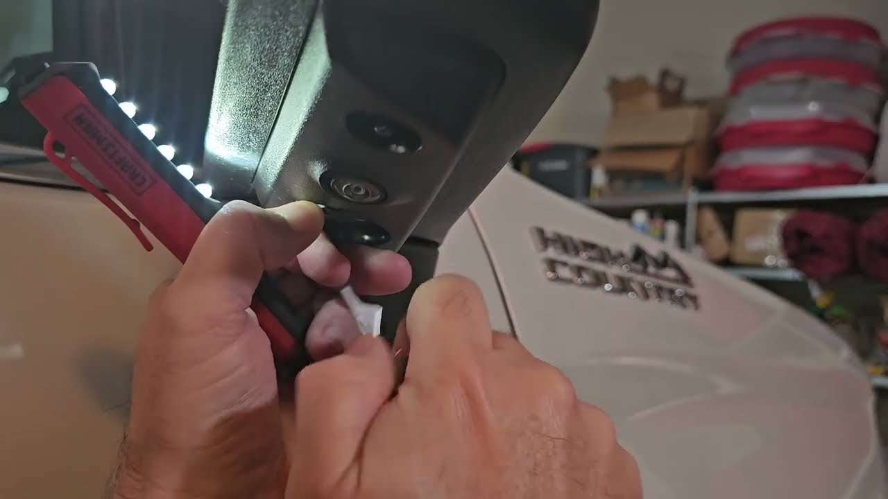 Puddle lights/Hitch cover on a 2023 Silverado