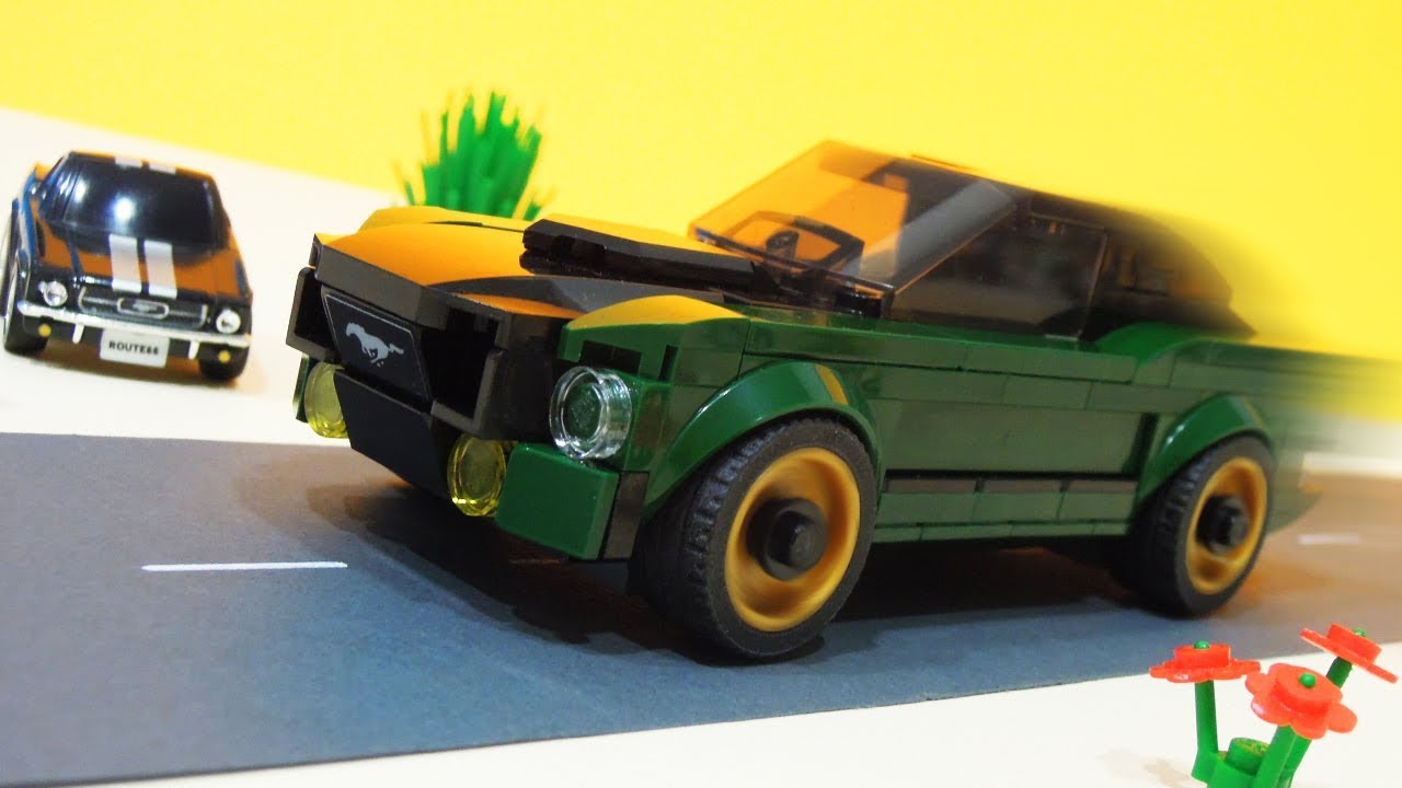 Lego : Mustangs Build a Mustang FastBack! - Lego StopMotion